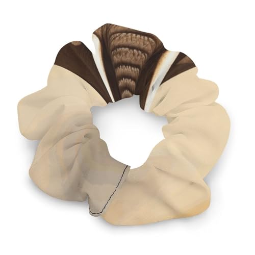 YHEGBFD ヘアシュシュ、象と赤ちゃん象のヘアバンド、シュシュヘアタイロープ、シュシュヘアタイ レディース ガールズ ヘアアクセサリー