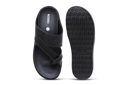 Image of GIBBON'S RODEO Series Men's Faux Leather Casual Outdoor Formal Slippers