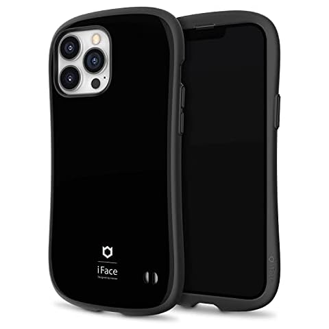 iFace First Class Designed for iPhone 13 Pro Max (6.7") – Cute Shockproof Dual Layer [Hard Shell + Bumper] Phone Case [Drop Tested] - Black Cover