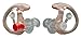 SureFire EP3 Sonic Defenders filtered Earplugs, double flanged design, reusable, Clear, Medium