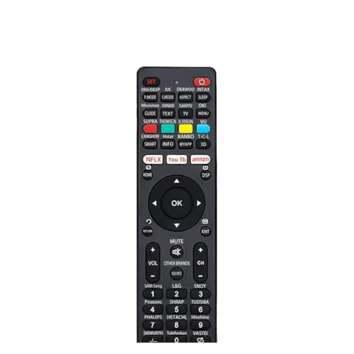 Télécommande de remplacement universelle RM-L1130+X infrarouge pour téléviseur toutes marques