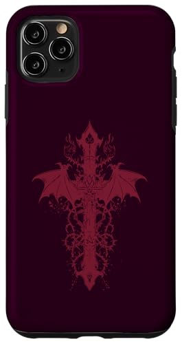 Custodia per iPhone 11 Pro Max Y2K Metallo Grunge Estetica Alt Goth Croce Gotica Custodia per iPhone 11 Pro Max Y2K Metallo Grunge Estetica Alt Goth Croce Gotica