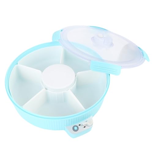 Bandeja eléctrica para servir refrigerios al vacío con 5 platos extraíbles 2