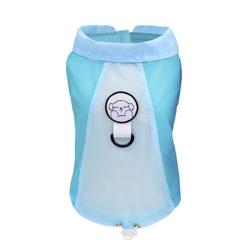 Jipersuo Summer Sun Dog Shirts for Small Dogs Soft Puppy Ves