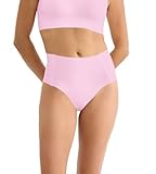 Sloggi Damen Unterhose Zero Feel 2.0 High Waist, L, Floral Pink
