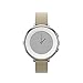 Pebble Time Round 14mm Smartwatch for Apple/Android Devices - Silver/Stone