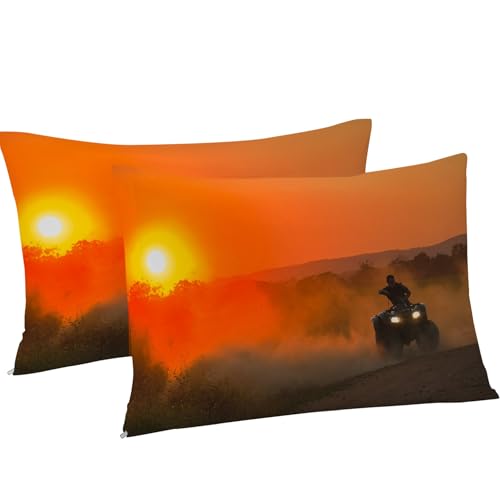 Ensemble de literie 3 pièces en microfibre douce motif désert durable - 8