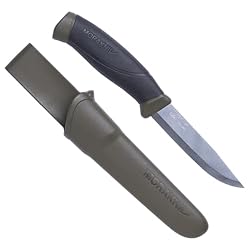 Mora Messer, Herramientas Unisex Adulto, Verde (Gr...: Oja de acero inoxidable Mango de goma antideslizante; vaina de plástico Largo del mango: 12 cm; longitud de la hoja: 10,5 cm Longitud total: 22,5 cm Peso: 117 g