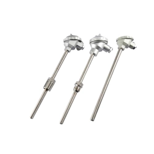 Termopar tipo K industrial WRN130 sensor de temperatura con sonda de acero inoxidable 16x700mm