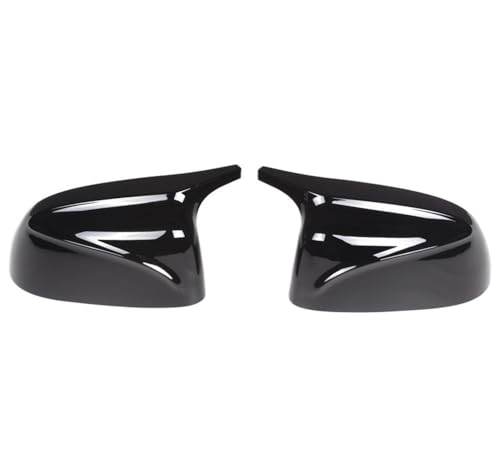 Coques rétroviseurs pour BMW X3 X4 X5 X6 X7 2018+ en noir brillant