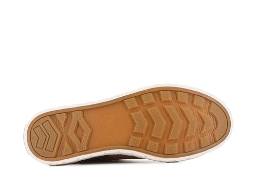 Image of Palladium Unisex Palla Ace Mid Organic Canvas Lace Up Sneaker