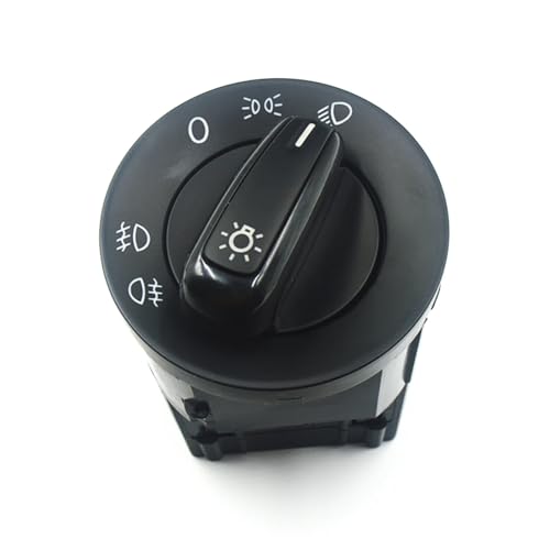 MEIZIYU Interruptor de control de lámpara antiniebla for faros delanteros apto for VW apto for Volkswagen Polo 6R UP Seat Mii 2012-2016 6R0 941 531C 6R0 941 531E interruptor de luz antiniebla delanter