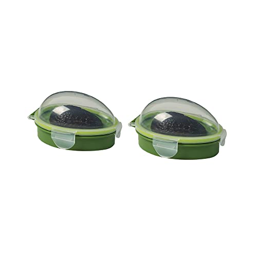 Avocado Keeper Wiederverwendbarer Avocado-Aufbewahrungsbehälter, individueller Avocado-Schutz, Avocado-Abdeckung, Avocado-Halter, Organizer für Kühlschrank, um Avocado frisch zu halten Cover