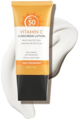 NEUTRIHERBS SPF 50 for Face & Body, Sunscreen with Vitamin C & E - 1.7oz
