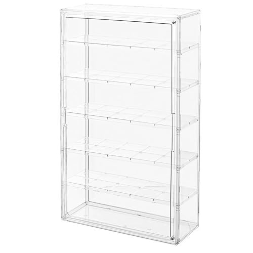 Siyecioa Vitrina Expositora para Colecciones con Puerta Magnética, Vitrina Acrílico Transparente, Cristal Expositor Metacrilato para Funko Pop Figuras, Figura Anime, Figura de Acción