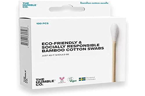 HUMBLE CO Coton tige bamboo blanc - La boîte de 100 Cover