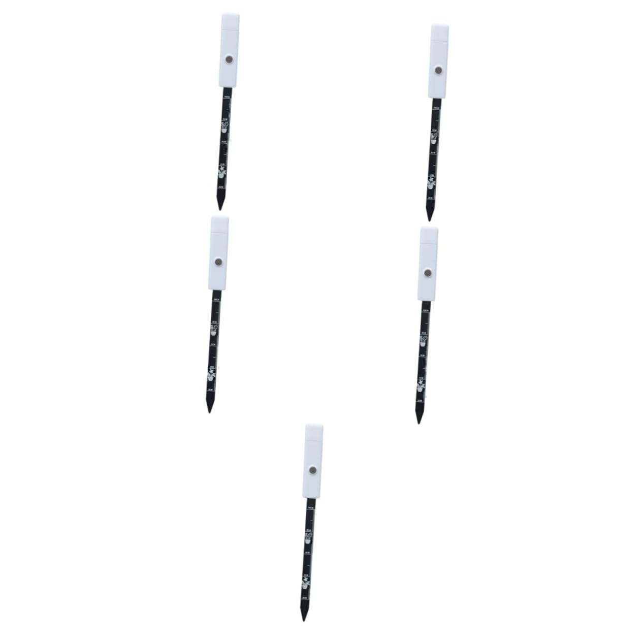 HEMOTON 5 Pièces Humidimètre pour Plantes Outil de Mesure Humidité Détection Précise pour Jardinage Intérieur et Extérieur et Compact pour Efficacité Plantation