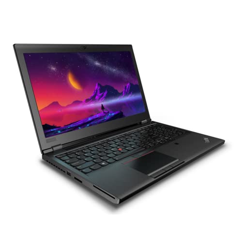 Image of (Refurbished) Lenovo ThinkPad P52 8th Gen Intel Core i7 Workstation FHD Laptop (16 GB DDR4 RAM, 512 GB SSD, 15.6 inch (39.6 cm) FHD, 4GB GDDR5 NVIDIA Graphics Card, Windows 11, MS Office), Black