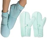 NatraCure Cold Therapy Socks and Mitts Bundle - Size: S/M
