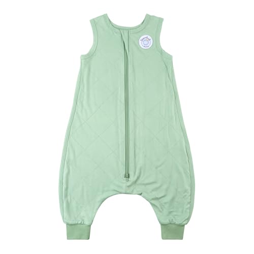 Dreamland Baby Toddler Sleep Sack with Feet, 1.0 TOG Tempera