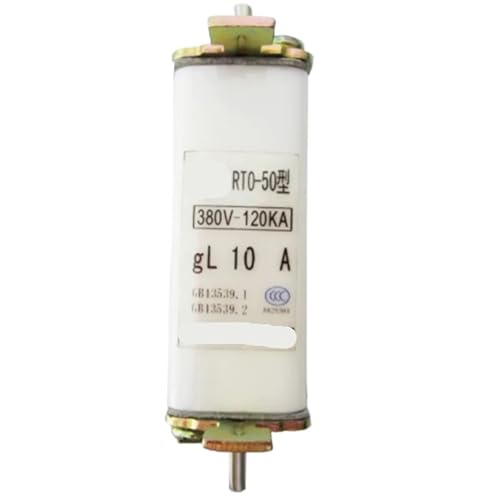 Fusible RT0-50 cerámico tipo cuchilla de 50A para montaje por perno en redes de 400V