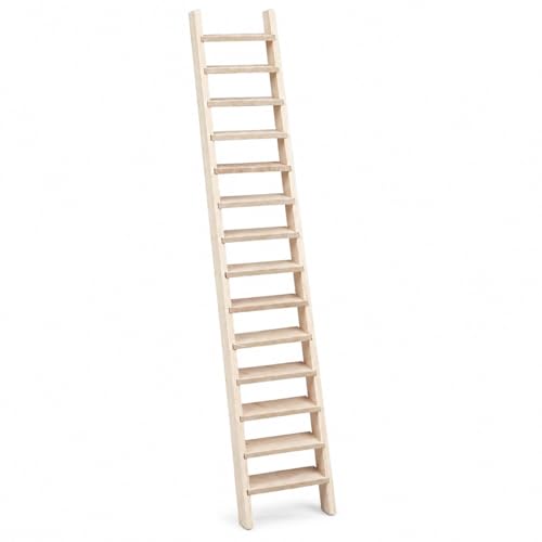 Échelle miniature en bois pour meubler vos espaces de poupée