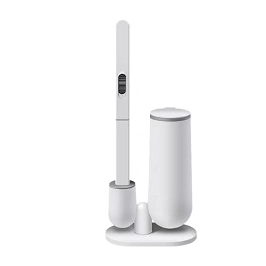 Brosse à toilette jetable indispensable pour éliminer les odeurs avec support moderne