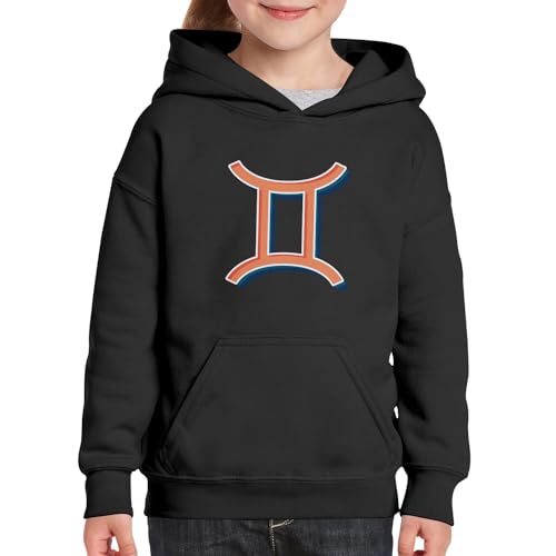 Sweat à capuche enfant Gémeaux de qualité premium astrologie - 3