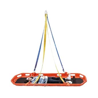 Rescue Basket Stretcher Kit with Lifting Sling 595Lbs Capacity for Emergency Rescue