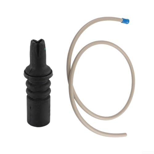 Zoegneer Manguera de drenaje de agua delantera de techo corredizo de goma con válvula de drenaje para Tiguan 2008 a 2014 OEM 5N0877231 Reemplazo resistente al desgaste accesorio de techo exterior
