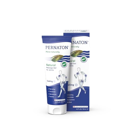 Pernaton Natural Cooling Gel for Joint Massage Green Lipped Mussel Gel Supports Natural Joint Health and Flexibility with Original Perna Extract 125ml