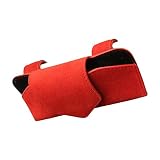 PLGEBR Suede Car Glasses Case Auto Sun Visor Glasses Sunglasses Clip Card Ticket Accessories Storage