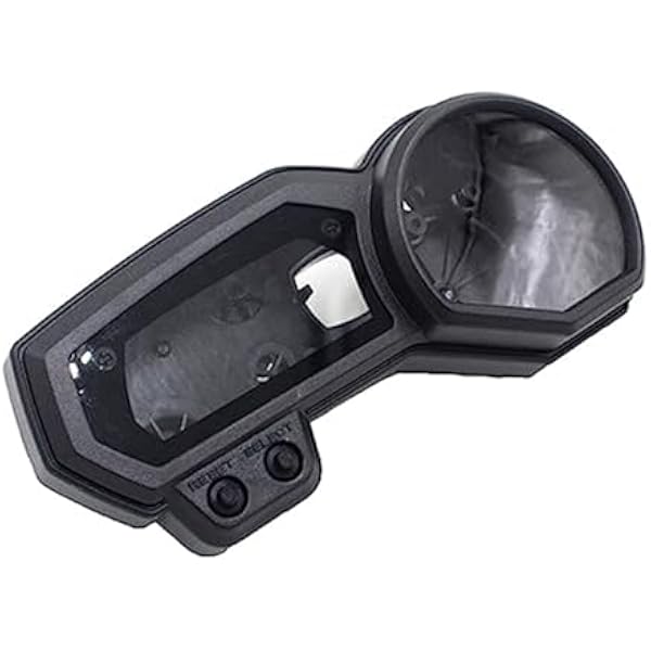 Dla motocykla obrotomierz obudowa miernika FZ1 FZ1N FZ1S FZ6 FZ6N XJ6 podwójna wymiana obudowy licznika sterującego Wyświetlacz wskaźników motocyklowych(BLACK Set)