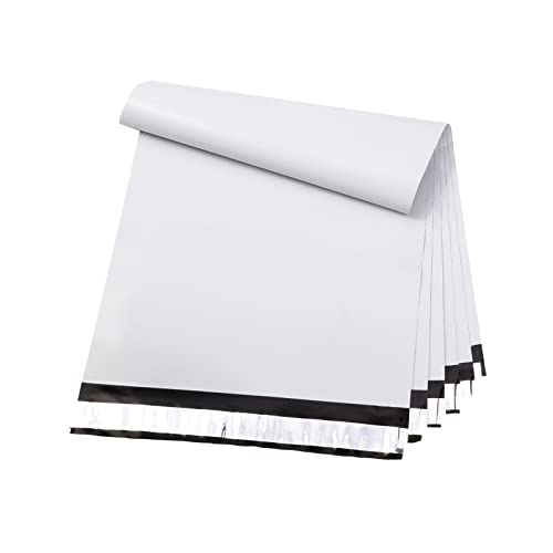 Image of Metronic Poly Mailers 7.5x10.5 200 Pcs | Durable Shipping Bags for Clothes 7.5x10.5 | Plastic Mailers Poly Bags for Small Business