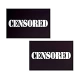 Black Censored Bar Nipple Pasties by Pastease o/s