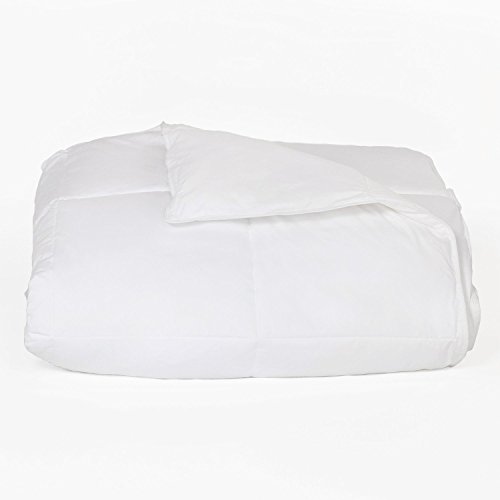 Downlite 300 Tc Hypoallergenic Luxury Down Alternative White Comforter – Medium Warmth - Oversized King 107" X 96" #TOP2