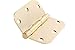 Global Door Controls 3.5 in. x 3.5 in. Satin Brass Plain Bearing Steel Hinge with 5/8 in. Radius - Set of 2