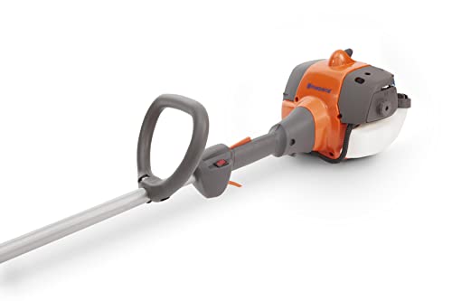 Husqvarna 128PS Gas Powered Pole Saw, 28-cc 2-Cycle Engine, 8-Inch Bar with 2.5-Feet Extension for up to 12-Feet Reach, Attachment Capable