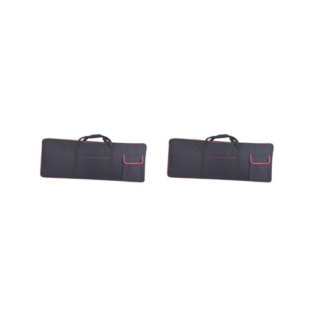 Lot de 2 étuis pour clavier électrique portable 61 touches pour concert en plein air