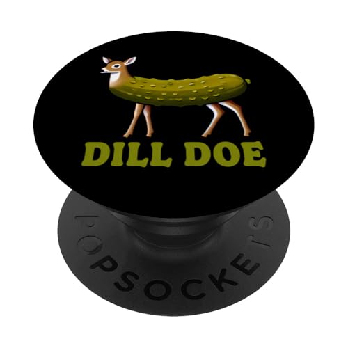 Dill Doe Funny Adult Humour Coquine Blague Hilarant Gag Cadeaux PopSockets PopGrip Adhésif
