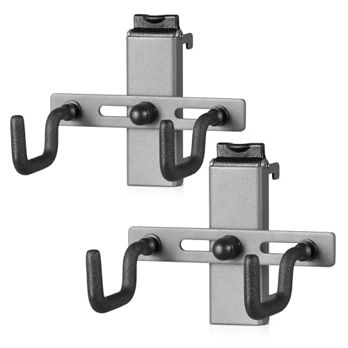 Savior Equipment Wall Rack System Heavy-Duty Steel Tactical Dual J-Hooks