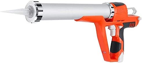HJJ Electric Caulking Gun, Automatic Caulking Gun, Glue Shrink Design, Quick Delivery, Comfort Grip,Two Batteries 12 V, for All Kinds of Gaps.