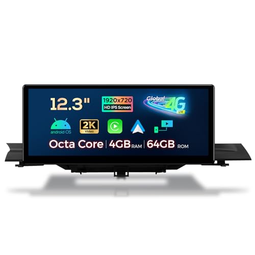 XTRONS 12.3 Inch Android 13 Car Stereo for Audi A4 A5 S4 S5 RS4 RS5 (B9)(2016-2020) MIB System, IPS Touch Screen 4+64GB Global 4G Car Radio GPS Navigation Support Wireless CarPlay Android Auto