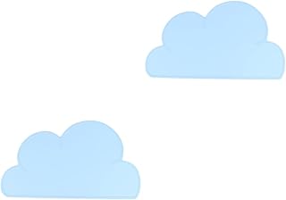 FRCOLOR 2 Peças De Comida Para Animais De Estimação Tigelas De Gato Tapete Para Animais De Estimação Antiderrapante Tapete De Comida Para Animais De Estimação Bandeja De Carro Para