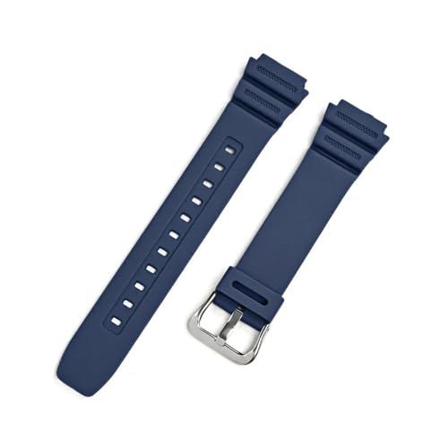 SRMVRNKNNK �J�V�I Fit For G-SHOCK AQ-S810W AE-1200 1300 W-216H W-735H �p�ʌ^�X�g���b�v ���o�[�������v�o���h(Royal blue)