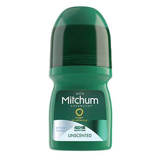 3 PACK OF Mitchum Anti-perspirant Roll On Unscented 50ml