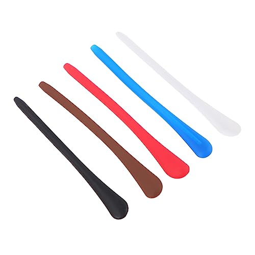 BUTIFULSIC 10 Pair Glasses Leg Sleeve Eyewear Frame Cover Replacement Glasses Temple Cover Eyeglass Retainer Sleeves Glasses Leg Bender Glasses Ear Tube Eyeglasses Leg Cover Eyeglass Ear Sock