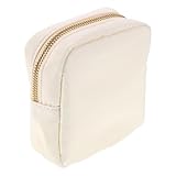 SOESFOUFU 大容量防水ナイロン化粧ポーチ 軽量コンパクト設計 旅行用トイレタリーバッグ レディース用収納ケース 収納力 で整理簡単