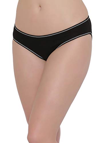 Image of Clovia Women's Cotton Bikini Regular Solid Underwear