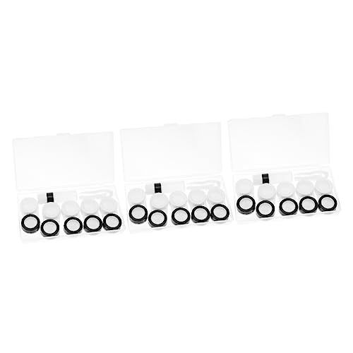 3 Set Di Idee Custodia Per Lenti Organizer Per 5 Pezzix3 plastica